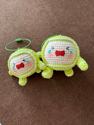 Tennis Ball Keychain