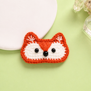 Animal Cuties Crochet Hair Clips Bundle for Girls
