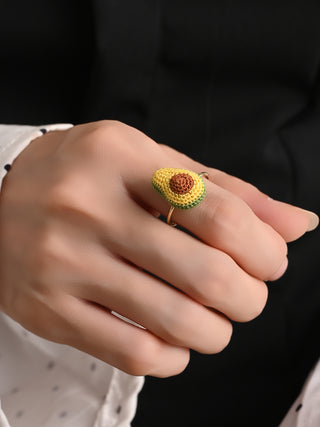 Whimsical Micro Crochet Rings – Tiny Handmade Charms for Your Fingers