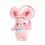 Pink Bunny with Bib
