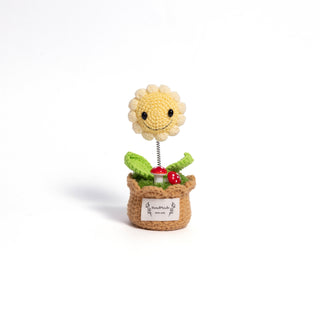 Eternal Sunshine: Happy Sunflower Garden - Happy Vanilla Crochet