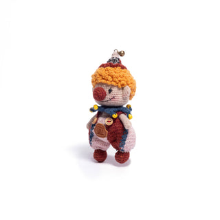 Shetland wool Amigurumi Bag Charm - Happy Vanilla Crochet