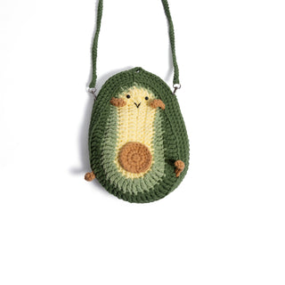 Adorable Avocado Crochet Bag - Happy Vanilla Crochet