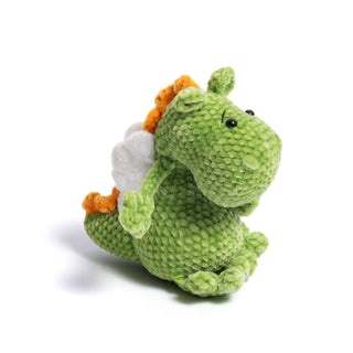 Fluffy Green Dragon - Happy Vanilla Crochet