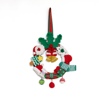 Jolly Jingle Christmas Wreaths - Christmas Collection - Happy Vanilla Crochet