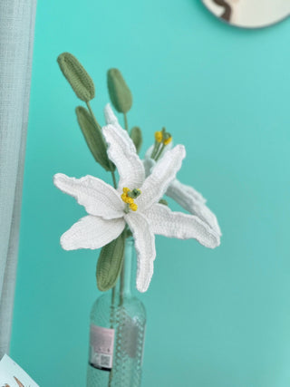 Ensemble de fleurs au crochet du jardin enchanté 