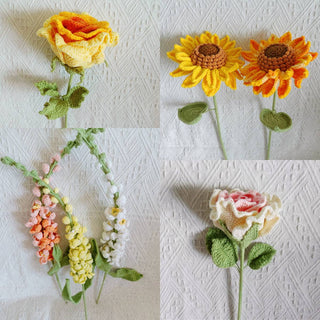 Create Your Own Crochet Flower Bouquet — £20 selections