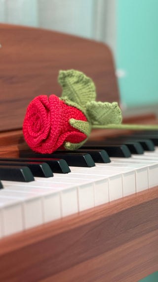 Handmade Crochet Rose Bouquet - A Unique and Everlasting Gift