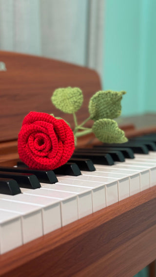 Handmade Crochet Rose Bouquet - A Unique and Everlasting Gift