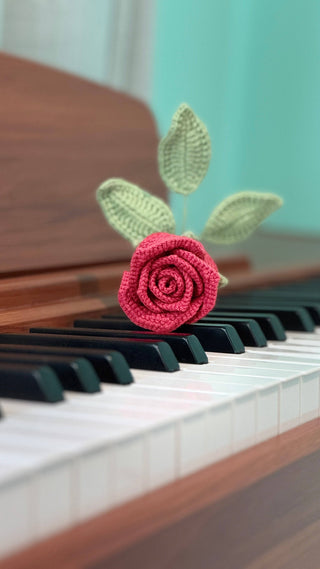 Handmade Crochet Rose Bouquet - A Unique and Everlasting Gift