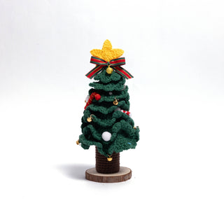 Christmas Tree Tabletop Decor - Christmas Collection - Happy Vanilla Crochet