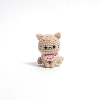 Polite Bib Crochet Cat Collection - Happy Vanilla Crochet