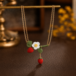 Strawberries Necklace