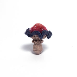 Shetland wool Amigurumi Bag Charm - Happy Vanilla Crochet