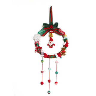 Jolly Jingle Christmas Wreaths - Christmas Collection - Happy Vanilla Crochet