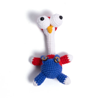 Chick with Overalls - Happy Vanilla Crochet