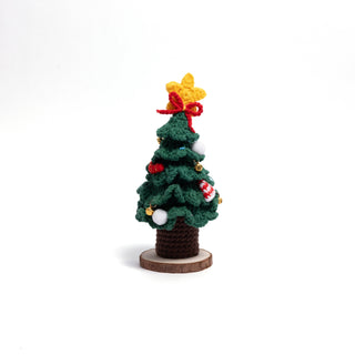 Christmas Tree Tabletop Decor - Christmas Collection - Happy Vanilla Crochet