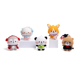 Study Group Animal Friends Collection - Happy Vanilla Crochet